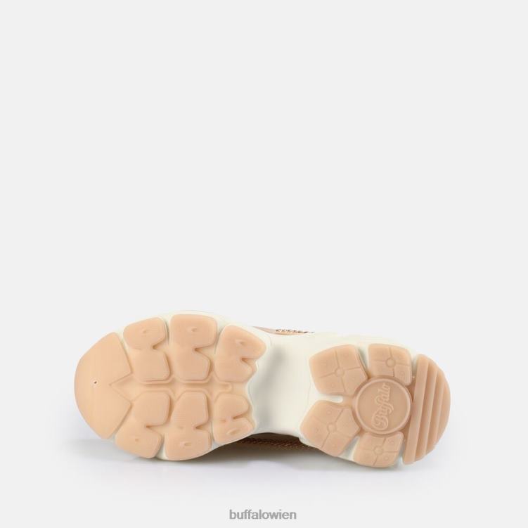 bei Buffalo Binary Chain Sneaker Low vegan Rosa 0FX48349 |Turnschuhe