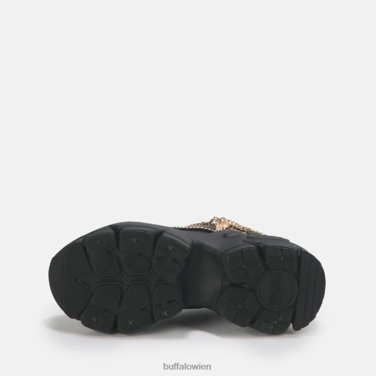 bei Buffalo Binary Chain Sneaker Low vegan Schwarz 0FX48423 |Turnschuhe