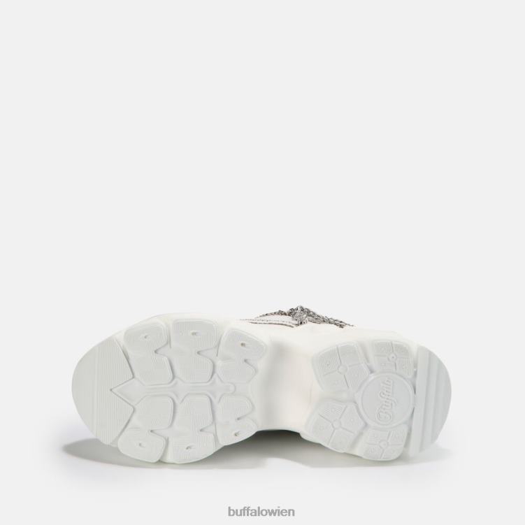 bei Buffalo Binary Chain Sneaker Low vegan Weiss 0FX48790 |Turnschuhe