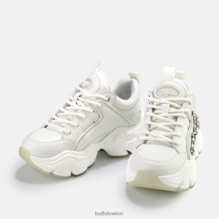 bei Buffalo Binary Lux Sneaker vegan Weiss 0FX48552 |Turnschuhe