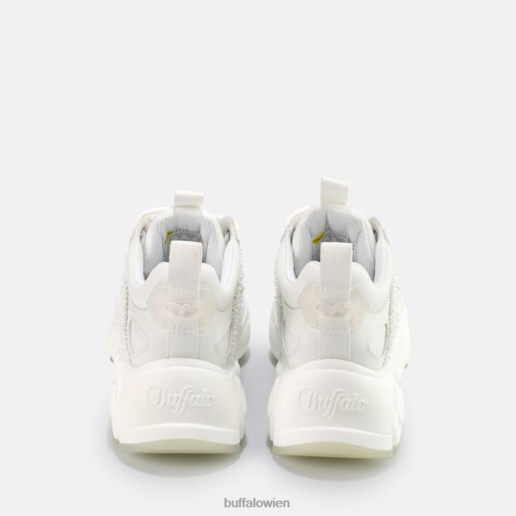 bei Buffalo Binary Pearl Sneaker vegan Weiss 0FX48683 |Turnschuhe