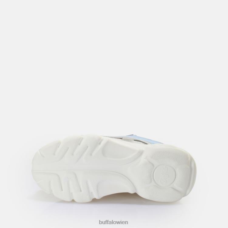 bei Buffalo CLD Chai Sneaker Low vegan Silber Blau 0FX48767 |Turnschuhe