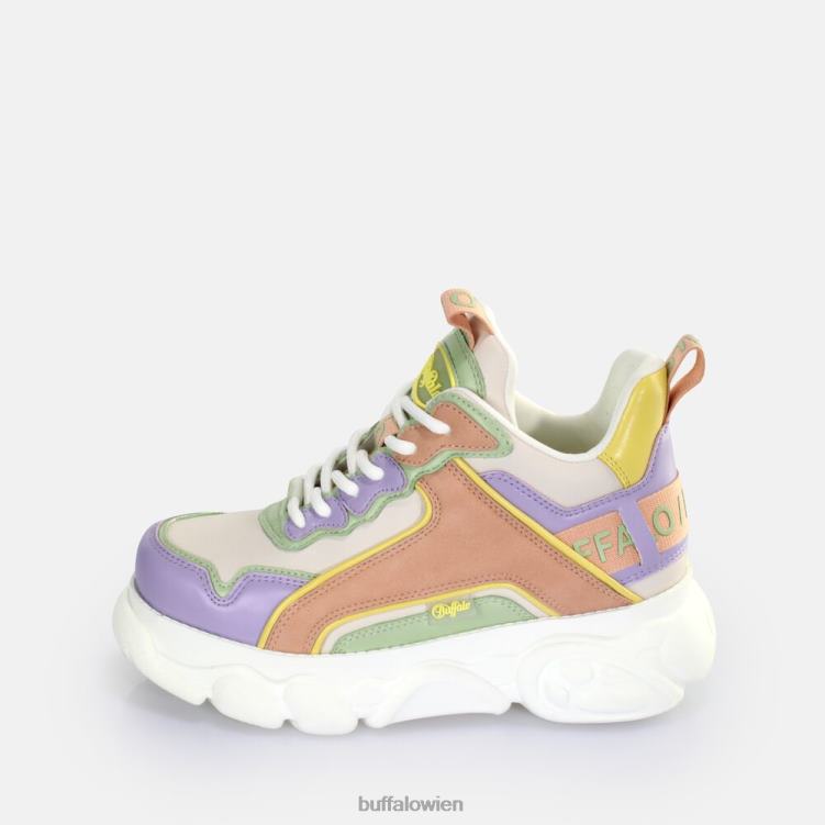bei Buffalo CLD Chai Sneaker Low vegan lila/mint 0FX4863 |Turnschuhe