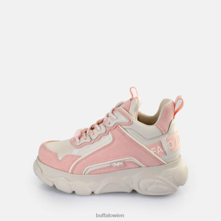 bei Buffalo CLD Chai Sneakers Low vegan cremefarben/rosa 0FX4870 |Turnschuhe