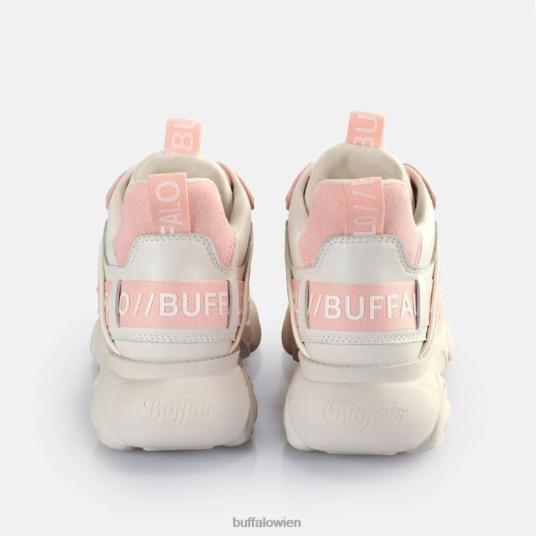 bei Buffalo CLD Chai Sneakers Low vegan cremefarben/rosa 0FX4870 |Turnschuhe