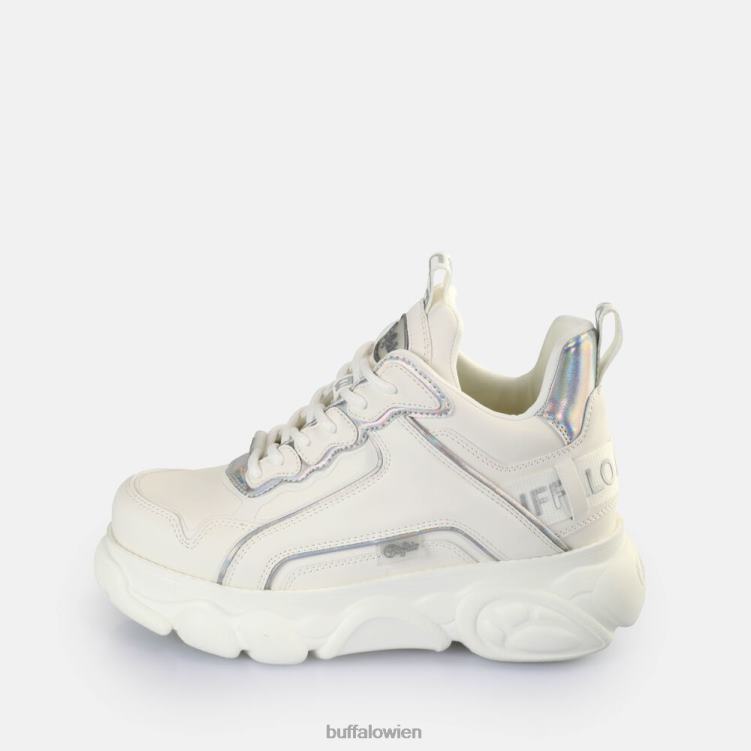 bei Buffalo CLD Chai Sneakers Low vegan cremefarben/silber 0FX4871 |Turnschuhe