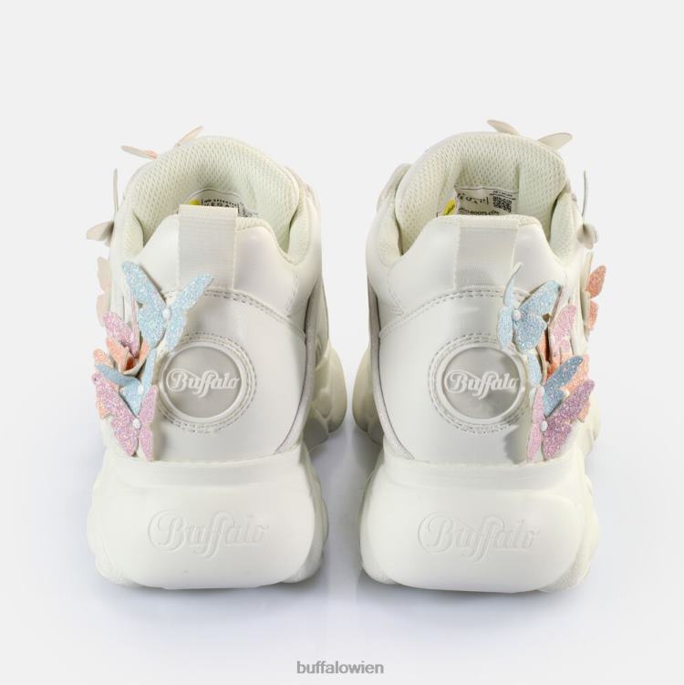bei Buffalo CLD Corin Butterflys Sneakers Low vegan weiß-multi 0FX48142 |Turnschuhe