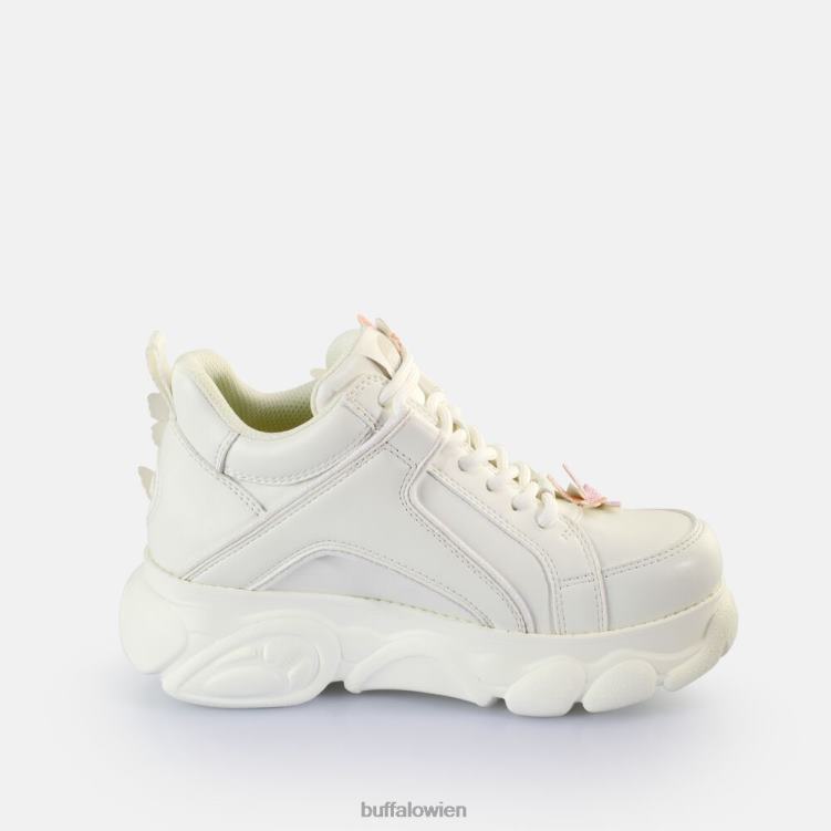 bei Buffalo CLD Corin Butterflys Sneakers Low vegan weiß-multi 0FX48142 |Turnschuhe