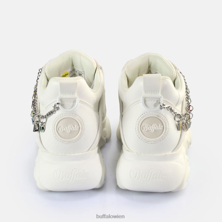 bei Buffalo CLD Corin Charms Sneakers Low vegan Weiss 0FX48141 |Turnschuhe