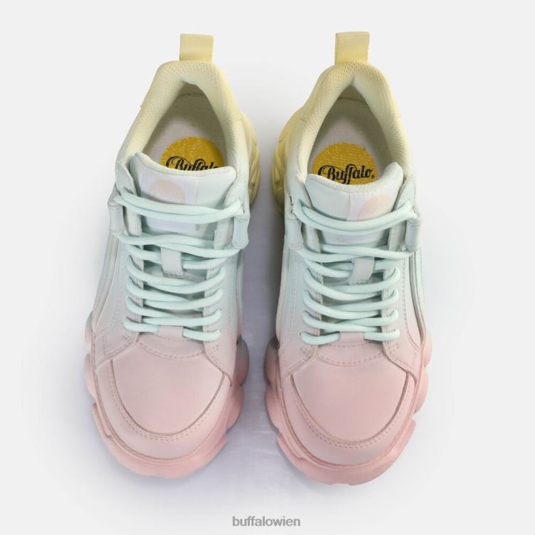 bei Buffalo CLD Corin Gradient Sneakers Low Vegan Pastellmischung 0FX48138 |Turnschuhe