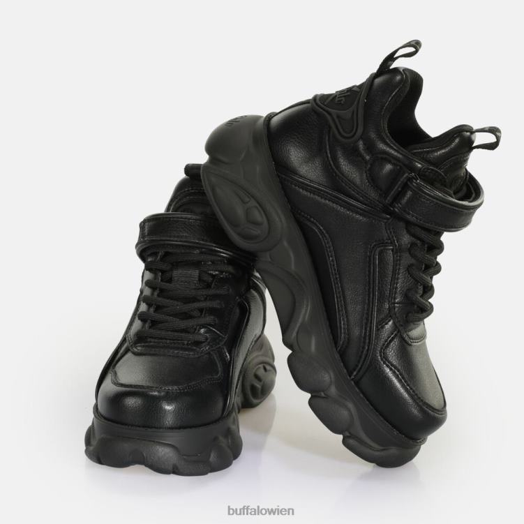 bei Buffalo CLD Corin Mid Sneaker Low vegan Schwarz 0FX48719 |Turnschuhe