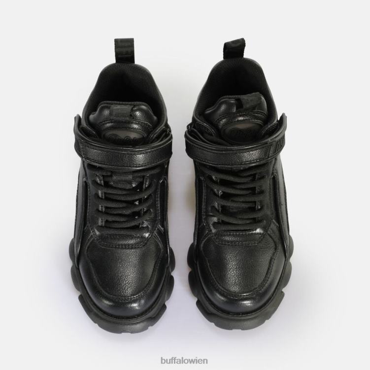 bei Buffalo CLD Corin Mid Sneaker Low vegan Schwarz 0FX48719 |Turnschuhe