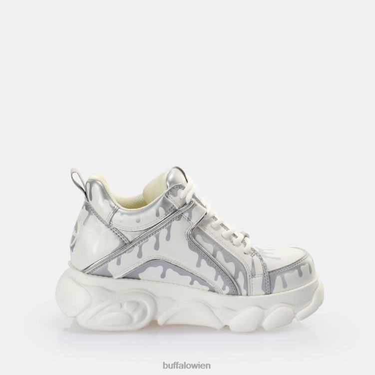 bei Buffalo CLD Corin Sneaker Low vegan Weißsilber 0FX48757 |Turnschuhe