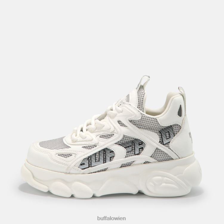 bei Buffalo CLD Grid Sneaker vegan Weiss 0FX48876 |Turnschuhe