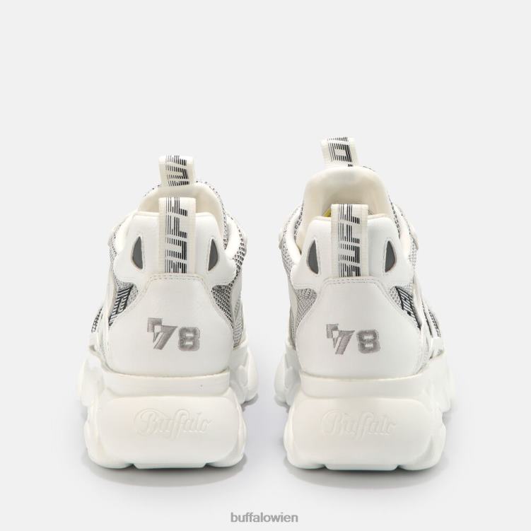 bei Buffalo CLD Grid Sneaker vegan Weiss 0FX48876 |Turnschuhe