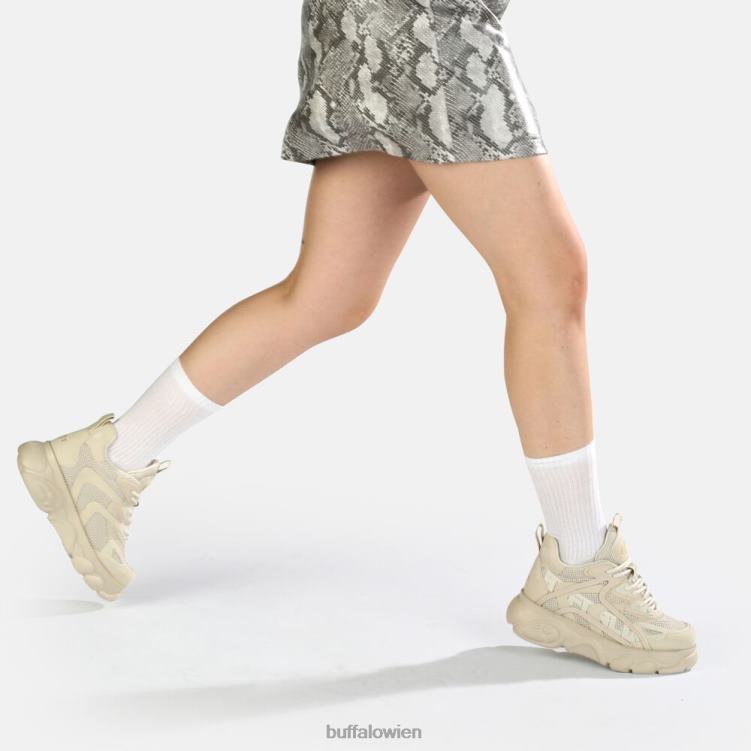 bei Buffalo CLD Grid vegane Sneaker Creme 0FX48681 |Turnschuhe