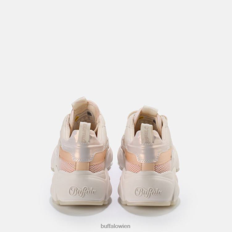 bei Buffalo CLD Run Boom Sneaker vegan Beige mit Pfirsich 0FX48621 |Turnschuhe