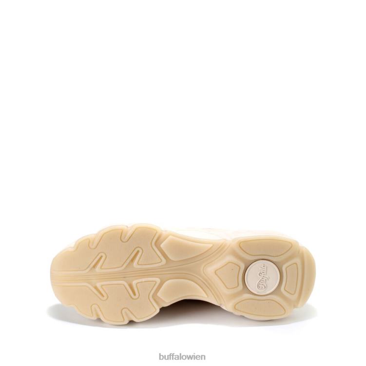bei Buffalo CLD Run Boom Sneaker vegan Beige mit Pfirsich 0FX48621 |Turnschuhe