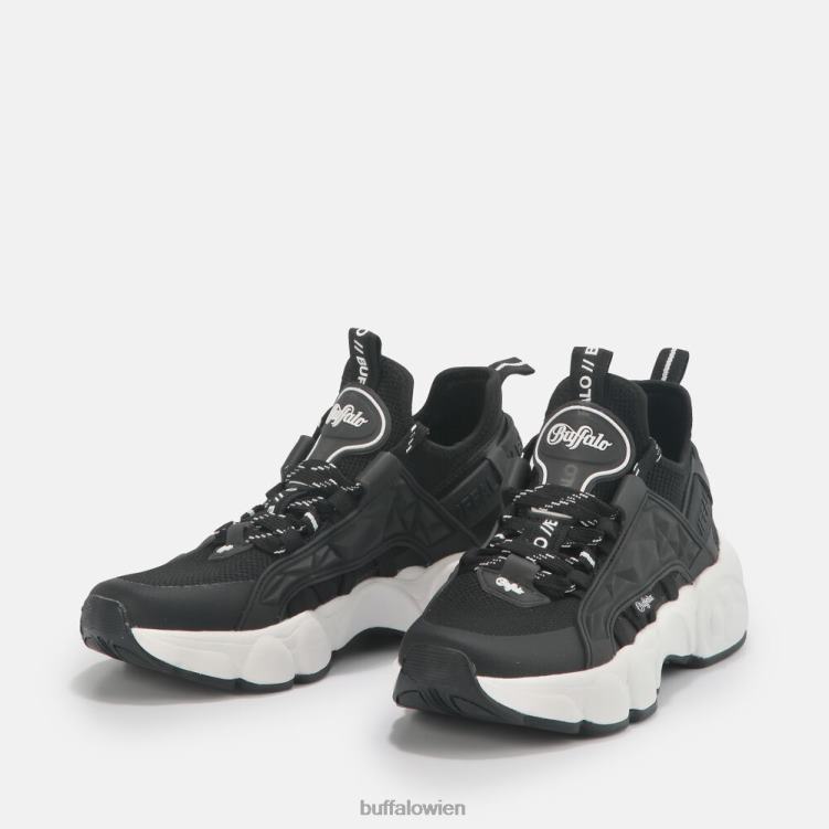 bei Buffalo CLD Run Sock Trainer Low vegan Schwarz 0FX48400 |Turnschuhe