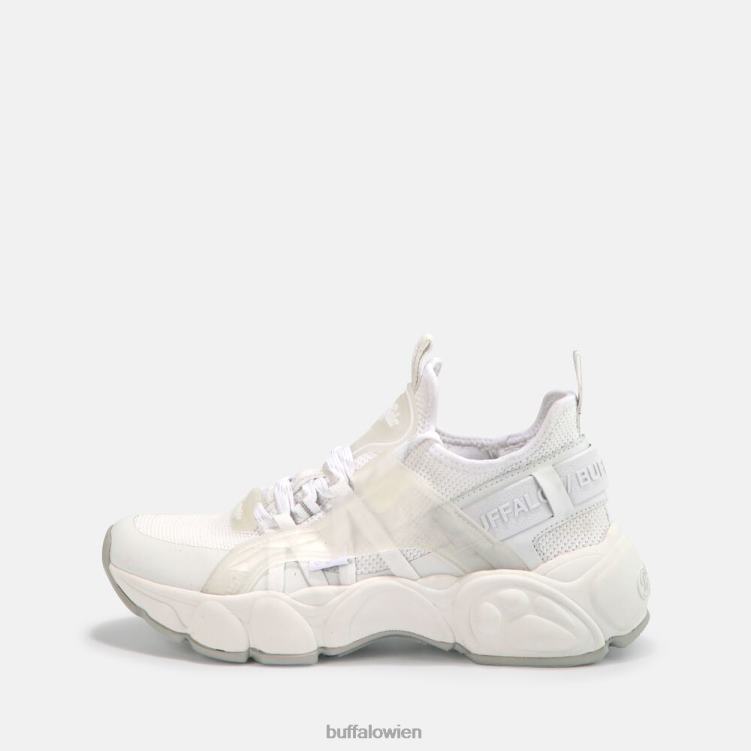 bei Buffalo CLD Run Sock Trainer Low vegan Weiss 0FX48401 |Turnschuhe