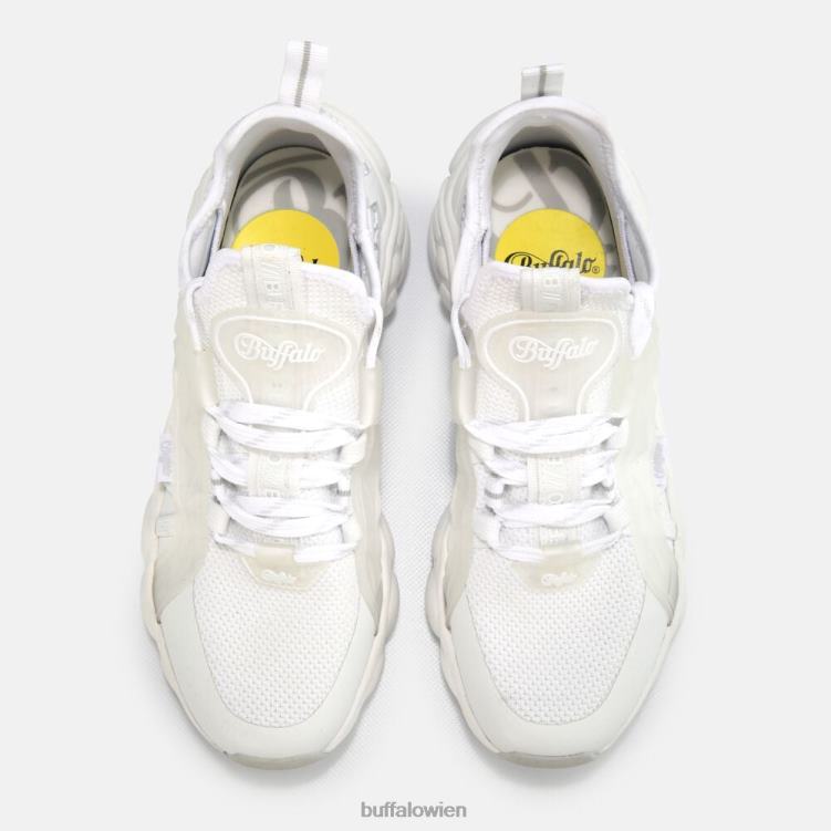 bei Buffalo CLD Run Sock Trainer Low vegan Weiss 0FX48401 |Turnschuhe
