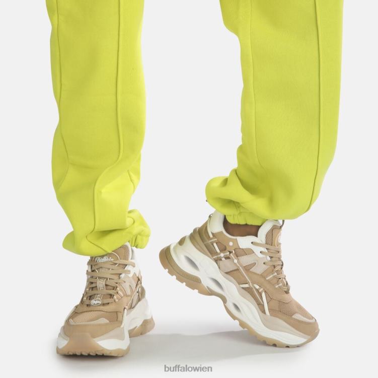 bei Buffalo Niedrige, vegane Triplet Hollow-Sneaker Beige 0FX48123 |Turnschuhe