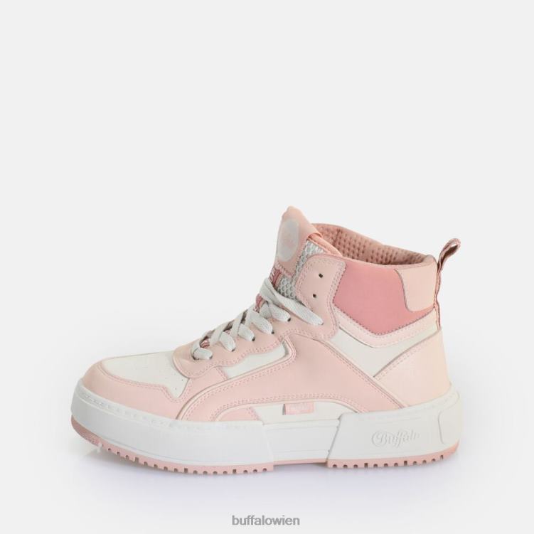 bei Buffalo RSE Mid Sneaker High vegan rosa/weiß 0FX48620 |Turnschuhe