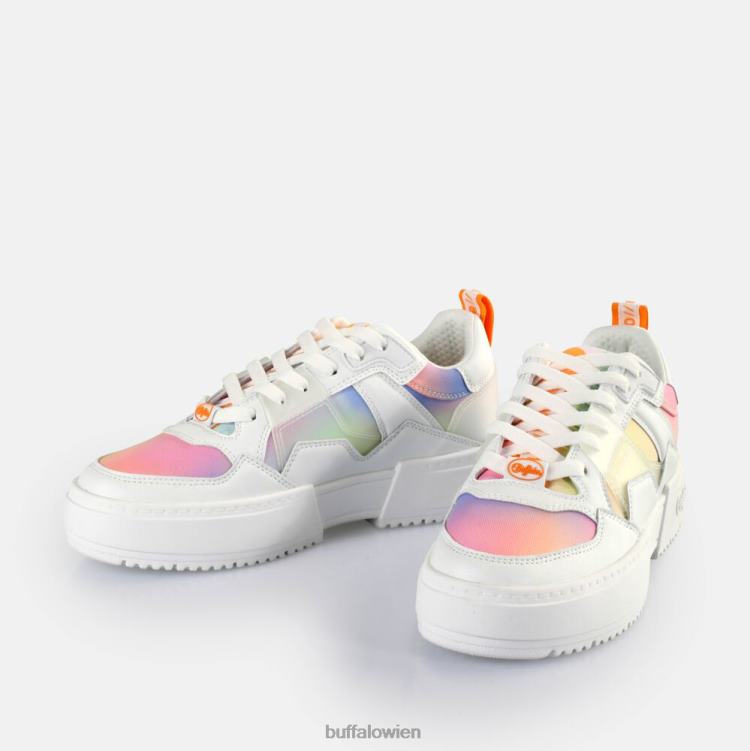 bei Buffalo RSE V2 Sneaker Low vegan Batikkoralle/Grün 0FX4856 |Turnschuhe