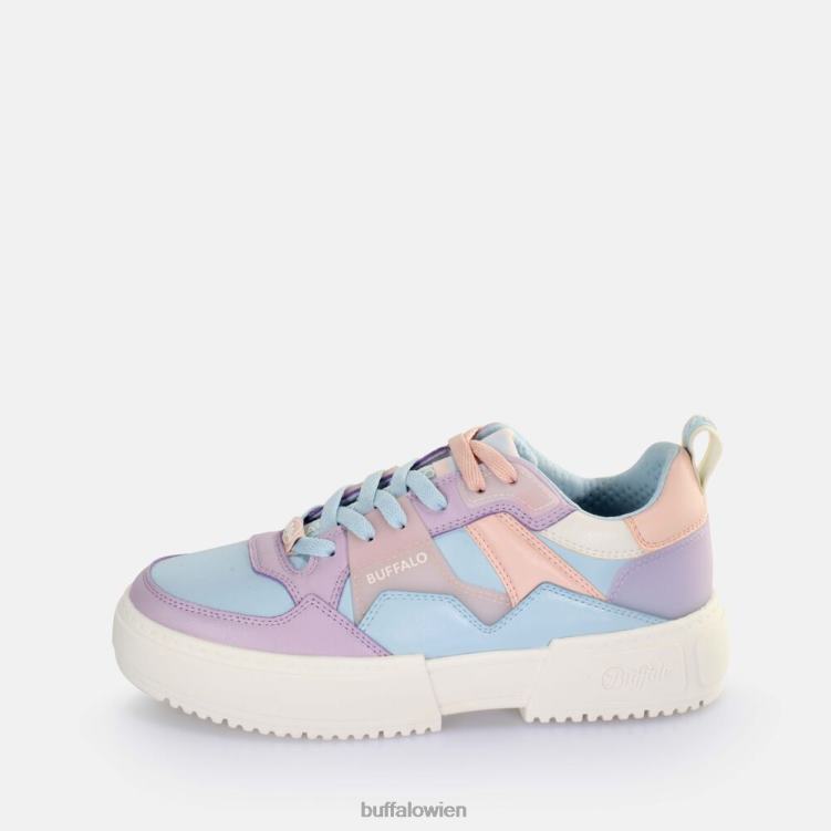 bei Buffalo RSE V2 Sneaker Low vegan lila/hellblau 0FX4852 |Turnschuhe