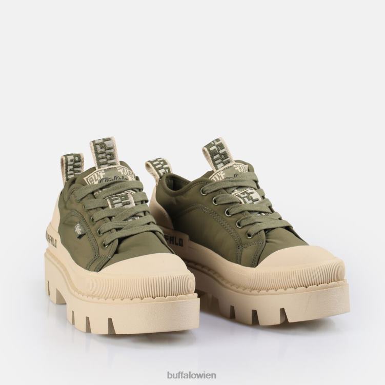 bei Buffalo Raben-Schnürschuh Beige 0FX48512 |Turnschuhe