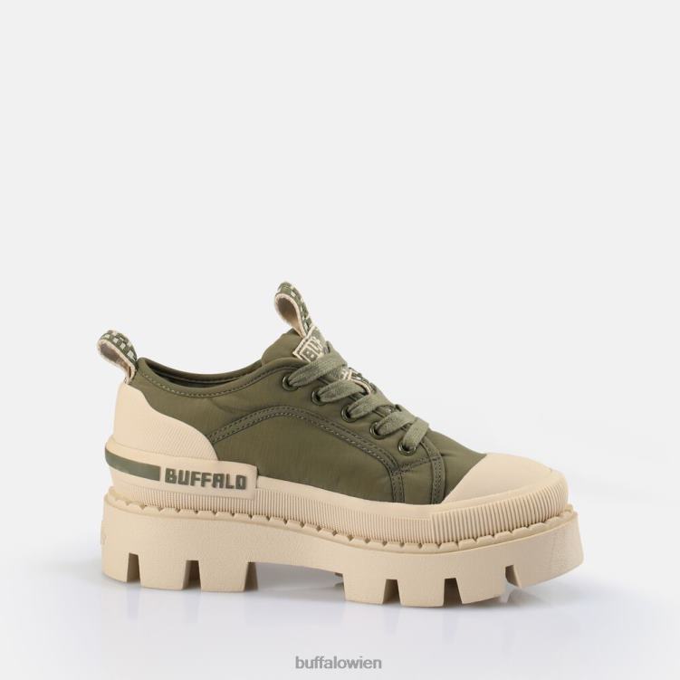 bei Buffalo Raben-Schnürschuh Beige 0FX48512 |Turnschuhe