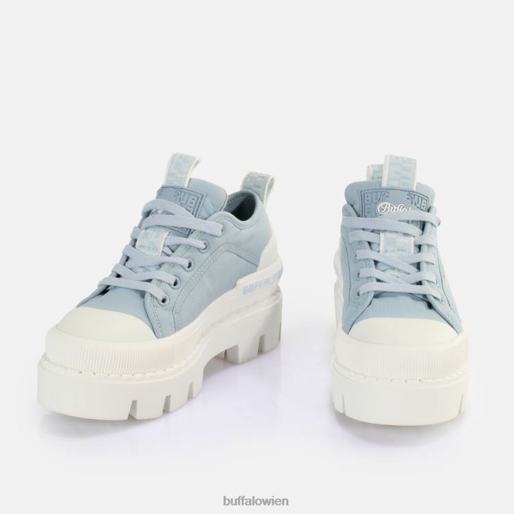 bei Buffalo Raven Lo Sneaker Low vegan hellblau 0FX48100 |Turnschuhe