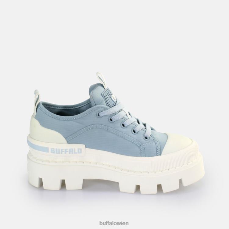 bei Buffalo Raven Lo Sneaker Low vegan hellblau 0FX48100 |Turnschuhe