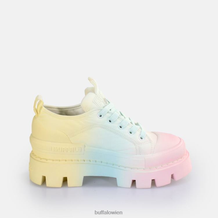 bei Buffalo Raven Lo Sneakers Low vegan Regenbogenfarben 0FX48102 |Turnschuhe