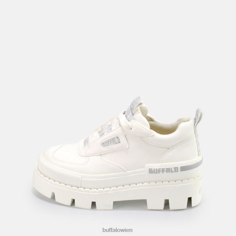 bei Buffalo Raven Ox Sneaker vegan Weiss 0FX48566 |Turnschuhe