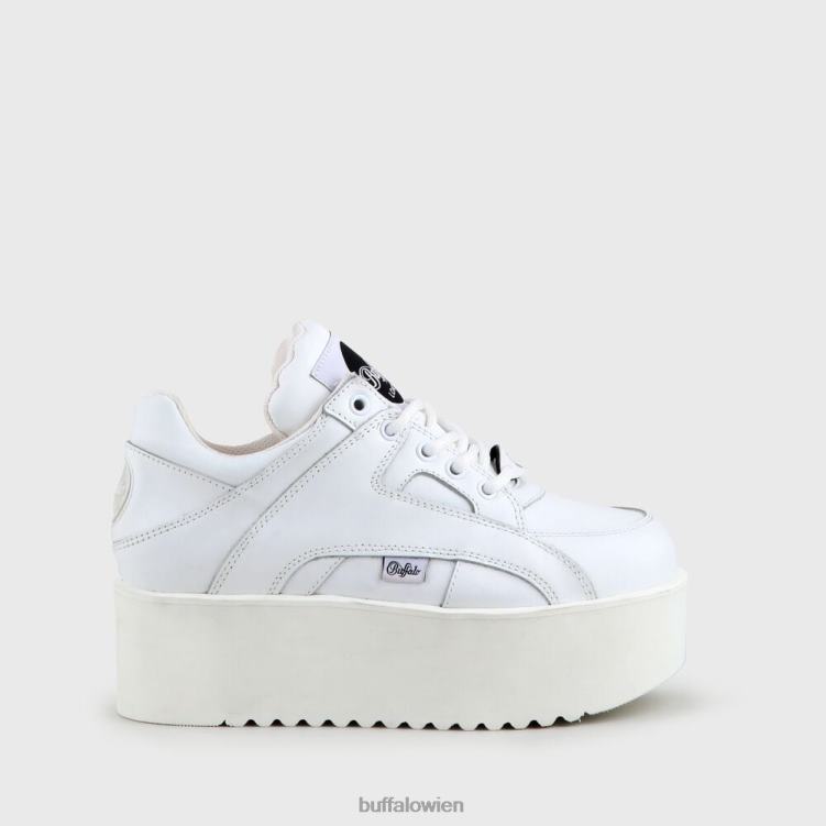 bei Buffalo Rising Towers-Sneaker aus Nappaleder Weiss 0FX48798 |Turnschuhe