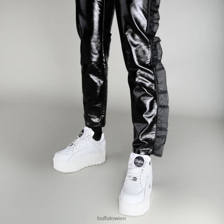 bei Buffalo Rising Towers-Sneaker aus Nappaleder Weiss 0FX48798 |Turnschuhe