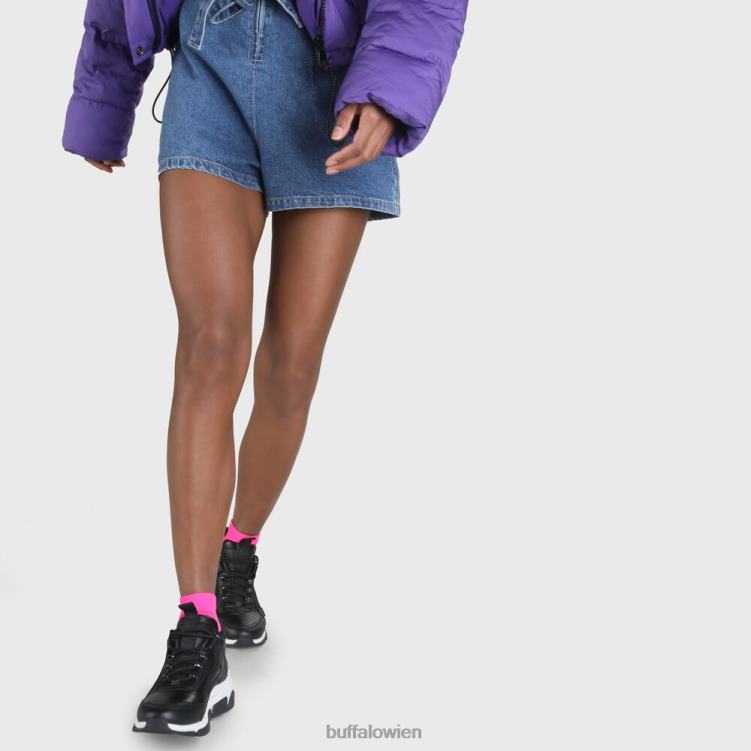 bei Buffalo Schlagartiger, schlanker Sneaker Schwarz 0FX48859 |Turnschuhe