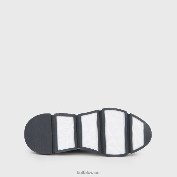 bei Buffalo Schlagartiger, schlanker Sneaker Schwarz 0FX48859 |Turnschuhe