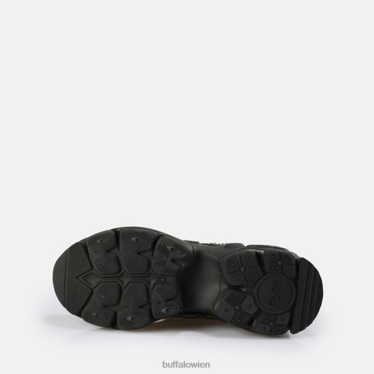 bei Buffalo Sneaker mit binärer Kette Schwarz 0FX48759 |Turnschuhe
