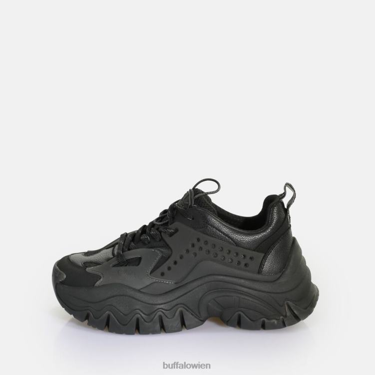 bei Buffalo Trail One Sneaker Low vegan Schwarz 0FX485 |Turnschuhe