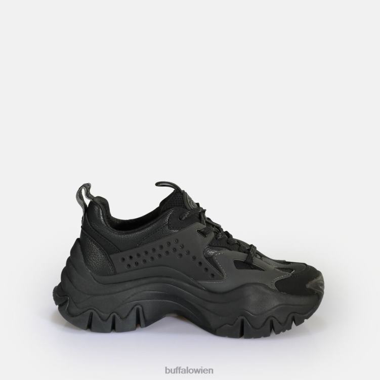 bei Buffalo Trail One Sneaker Low vegan Schwarz 0FX485 |Turnschuhe