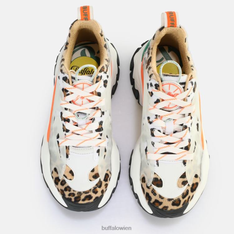 bei Buffalo Trail One Sneakers Low vegan weiße Tiermischung 0FX481 |Turnschuhe
