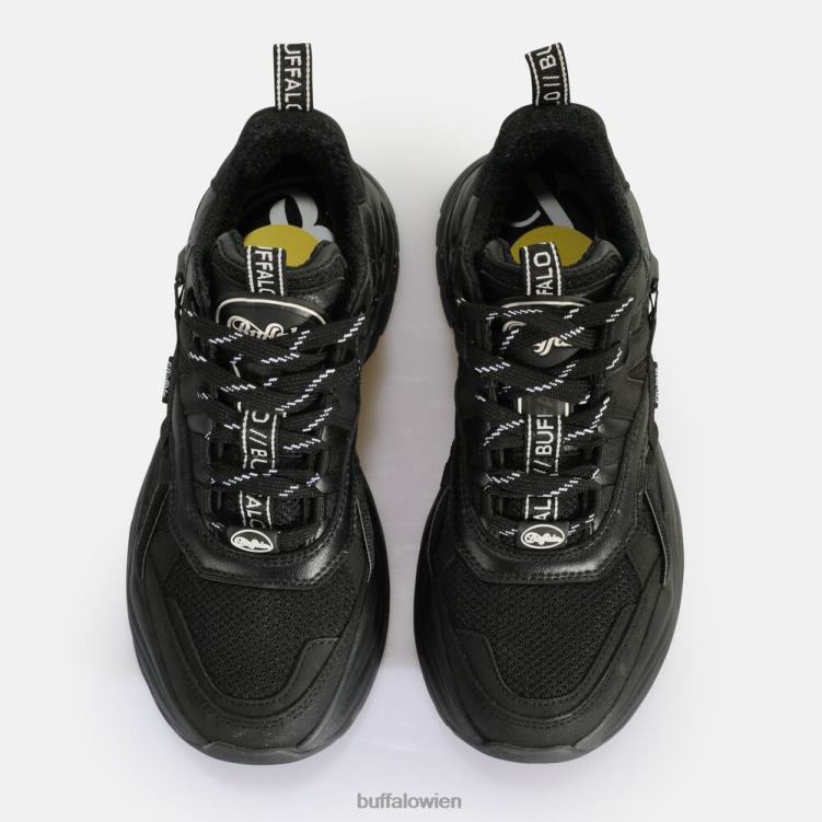 bei Buffalo Triplet Hollow Sneaker Low vegan Schwarz 0FX48124 |Turnschuhe