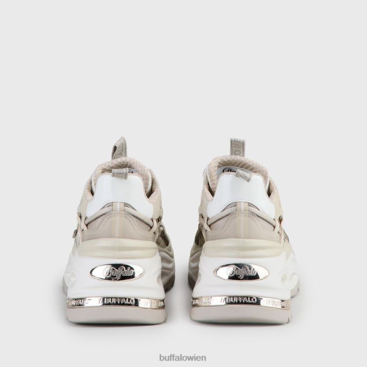 bei Buffalo Triplet Hollow Sneaker vegan Creme 0FX48122 |Turnschuhe