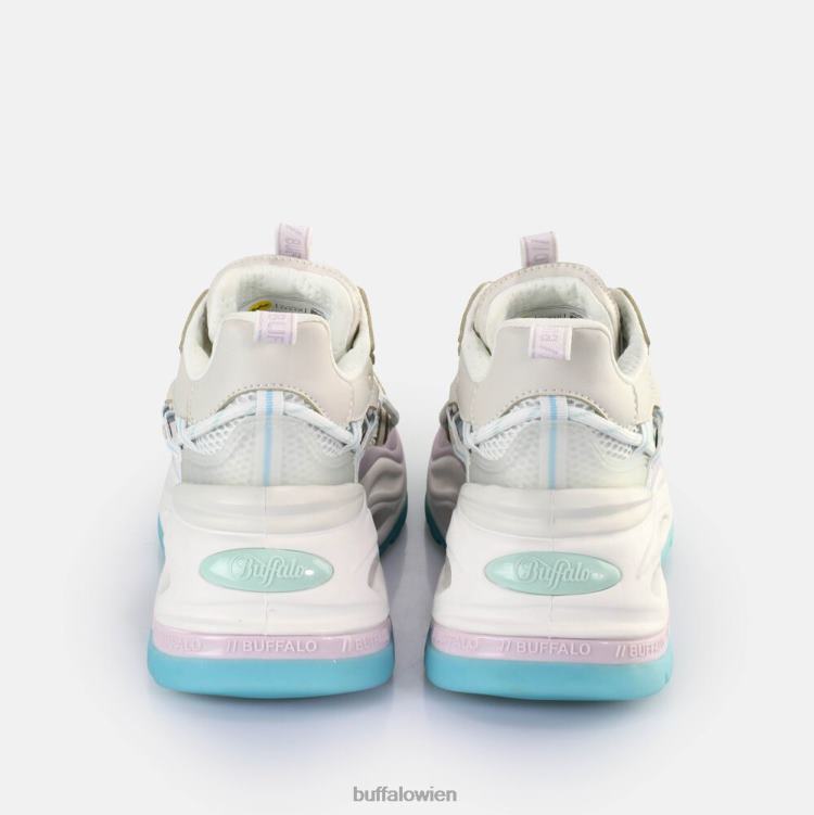 bei Buffalo Triplet Hollow Sneakers Low vegan pastellfarben mehrfarbig 0FX48127 |Turnschuhe