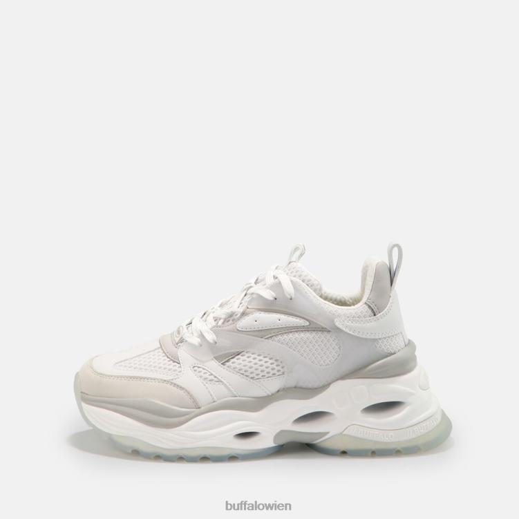 bei Buffalo Triplet M Sneaker Low vegan Weiss 0FX48658 |Turnschuhe