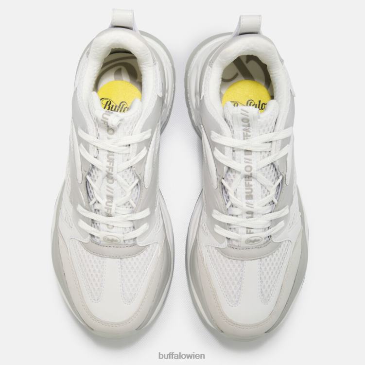 bei Buffalo Triplet M Sneaker Low vegan Weiss 0FX48658 |Turnschuhe