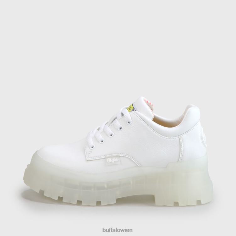 bei Buffalo aspha cls schnürschuh vegan Weiss 0FX48590 |Turnschuhe