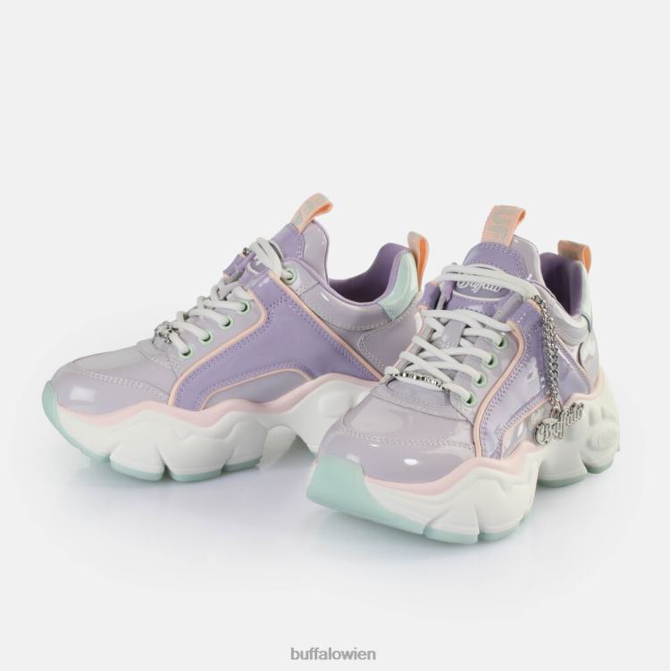 bei Buffalo binäre Sneaker Low vegan Lavendel 0FX4823 |Turnschuhe